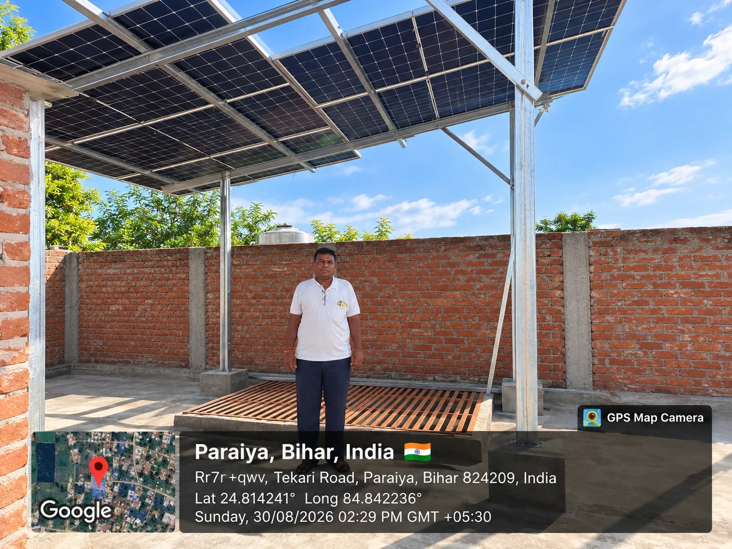 Rooftop Solar Installation, Paraiya in Paraiya, Bihar